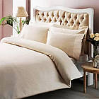 Комплект постільної білизни TAC сатин-stripe євро розмір Premium Basic Cream