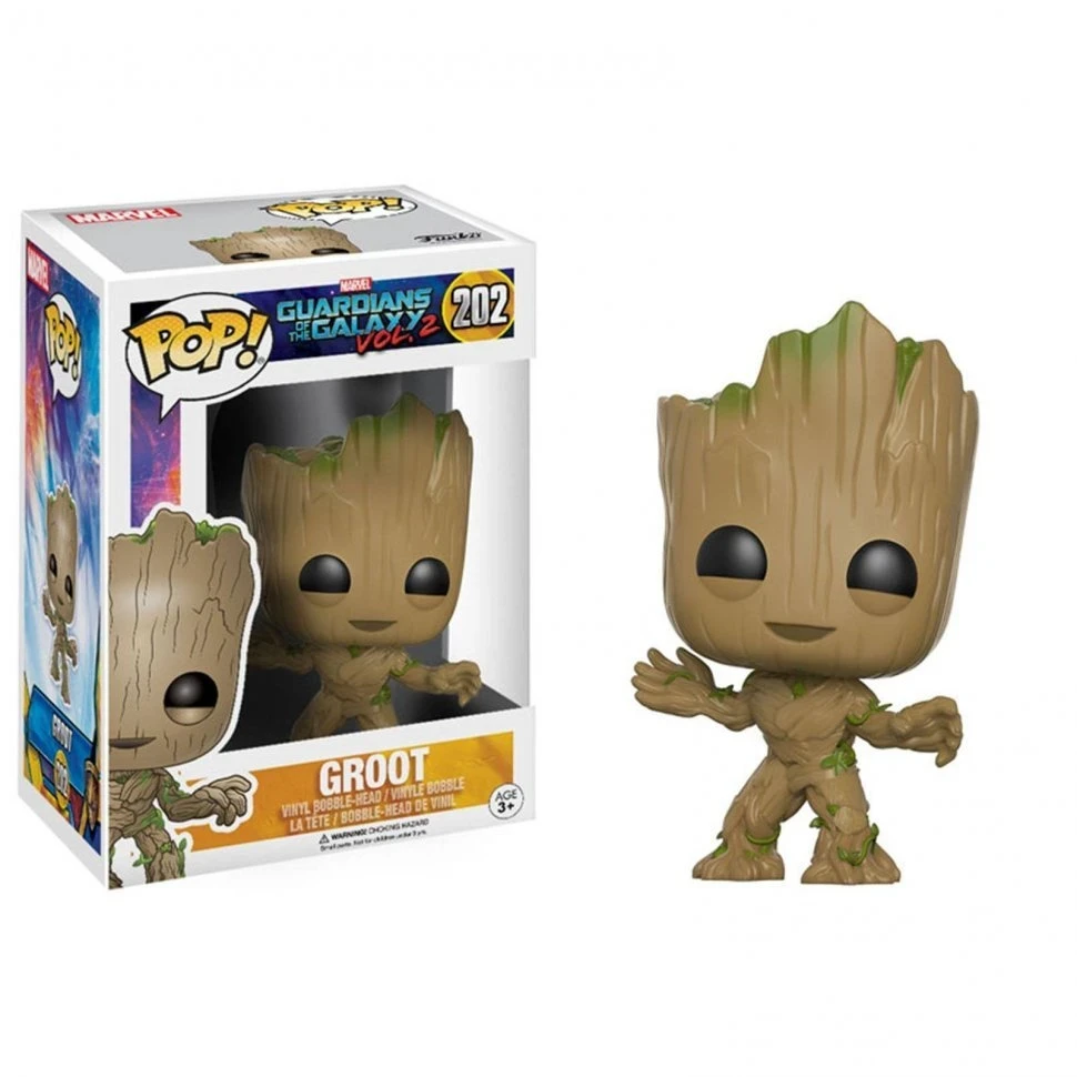 Ігрова фігурка FUNKO POP! Фанко Поп серії Guardians of Galaxy Groot Вартові галактики Грут 202