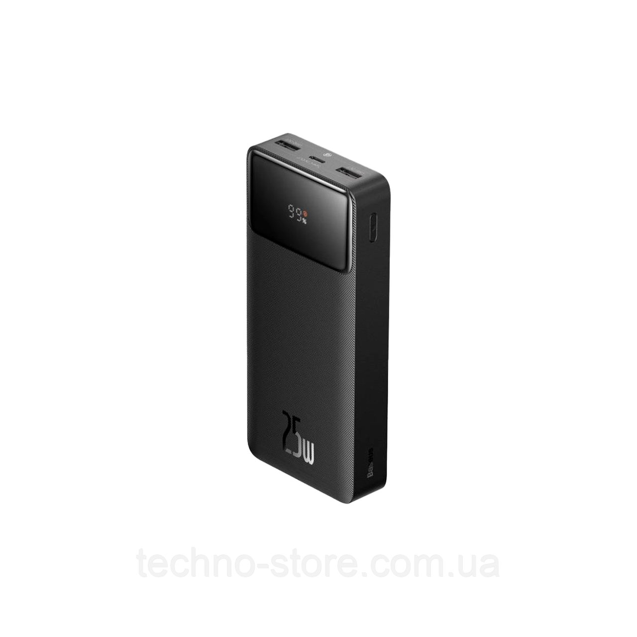 Зовнішній акумулятор Baseus Bipow Digital Display 20000mAh 25W Черный (PPBD020301)