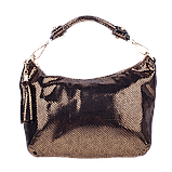 Жіноча сумка Realer P112 антична латунь, фото 4