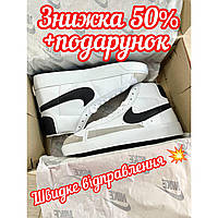 Nike Кроссовки Nike Blazer Mid 77 Vintage White Black, Кеды nike blazer mid, Кроссовки Nike blazer mid унисекс