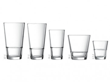Набір скляних склянок Arcoroc Stack Up для коктейлів 290 мл 6шт (H7764)