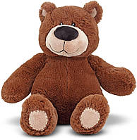 М'яка іграшка для дівчинки іграшка плюшевий ведмідь Плюшевий ведмедик БонБон, 37 см Melissa&Doug (MD7725)