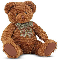 М'яка іграшка для дівчинки іграшка плюшевий ведмідь Плюшевий ведмедик Каштанчик, 43 см Melissa&Doug (MD7746)