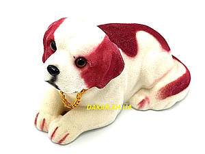 Собака в автомобіль із ківальною головою сенберна Lovely nodding dog