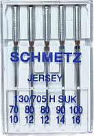 Иглы для трикотажа Schmetz JERSEY №70-100