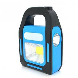 Ліхтарик ручний BL-925 torch +solar Синій