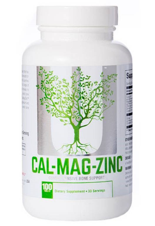 Universal Cal-Mag-Zinc 100 tabs