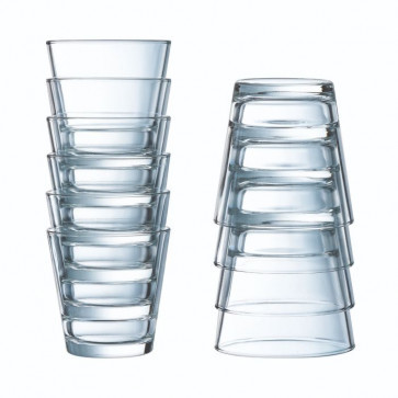 Набір скляних склянок Arcoroc Stack Up для коктейлів 320 мл 6шт (H5646)