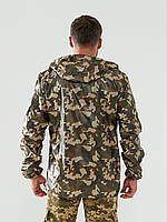 Мужская военная куртка от дождя, Водоотталкивающая Ткань. Хаки и камуфляж. Размеры 48-50,52-54,56-58 XL-2XL, 52-54, Камуфляж