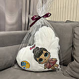 Подушка-нічник лялька LOL — світильник декор у дитячу кімнату, подарунок для дівчинки #1, фото 8