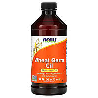 Натуральная добавка NOW Wheat Germ Oil, 473 мл CN13459 DS