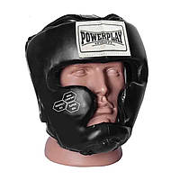 Боксерский шлем PowerPlay 3043 (тренировочный), Black XL