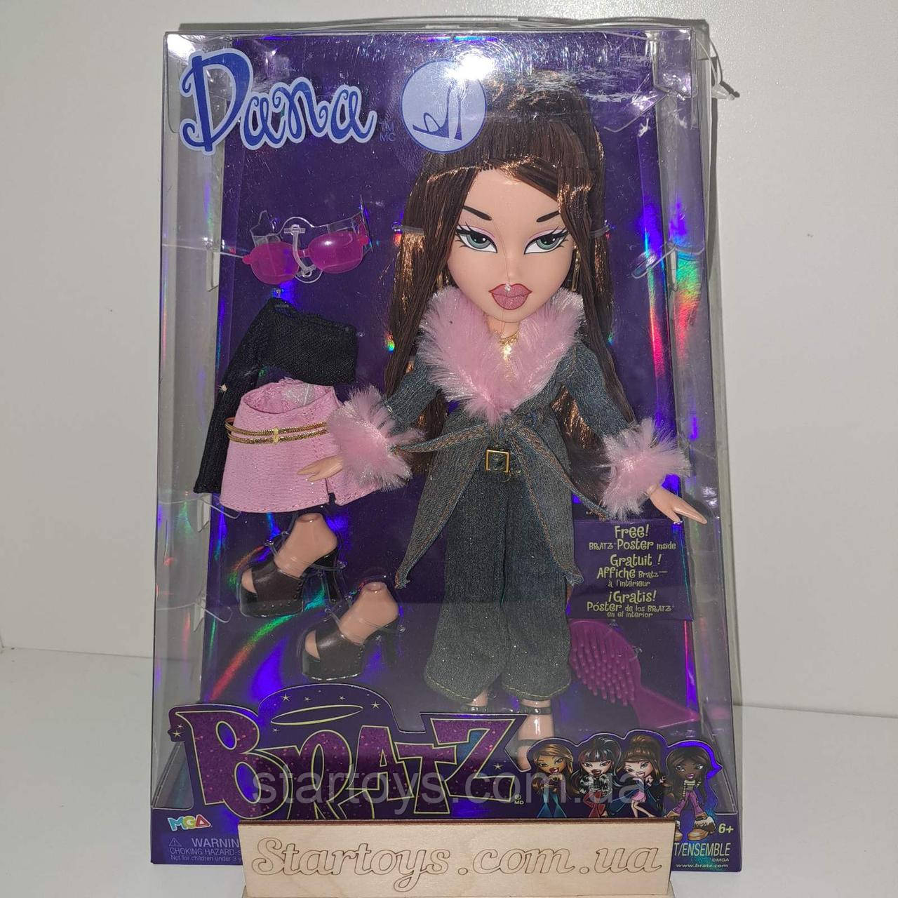 Оригінальна модна лялька Bratz Дана 3-ї серії випуску Bratz Original Fashion Doll Dana 3 Series 591986C3