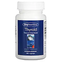 Allergy Research Group, тиреоидин, натуральная вытяжка из щитовидной железы, 100 растительных капсул Днепр