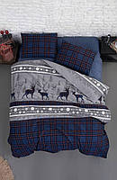 Фланелева постільна білизна євро розмір First Choice Flanel 200×220