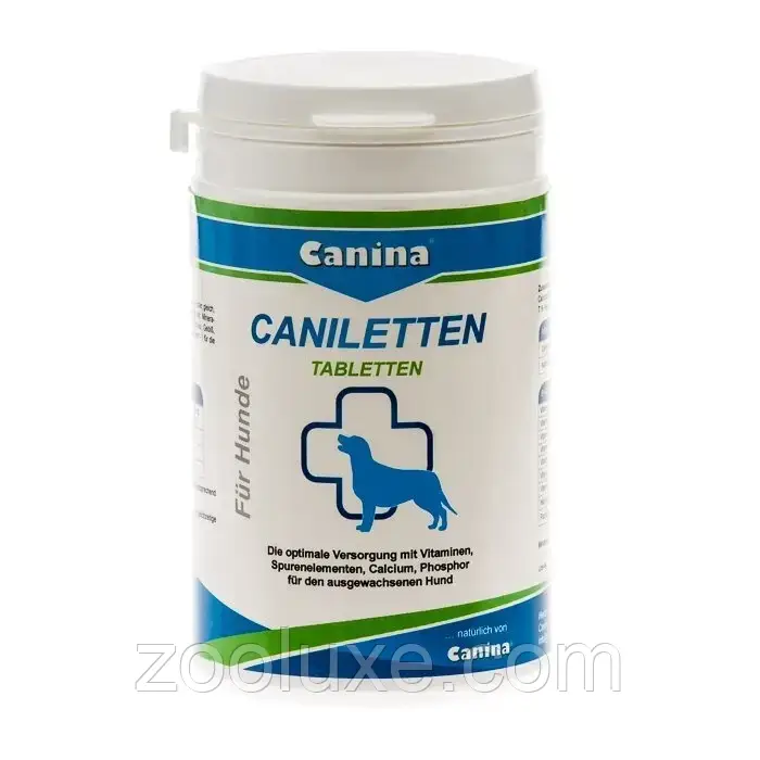 Canina Caniletten 500 табл вітаміни для собак / Канина вітаміни для собак