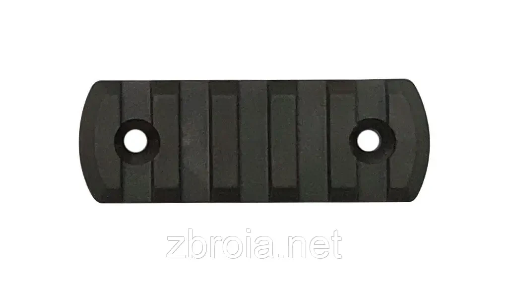 Планка DLG Tactical (DLG-110) для M-LOK, профіль Picatinny/Weaver (5 слотів) олива