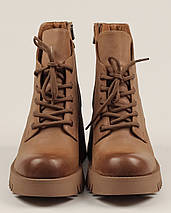 Черевики жіночі осінні Phany 2814600 38 руді шкіра 36, фото 5