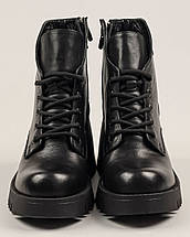 Черевики жіночі осінні Phany 2814600 36 чорні шкіра, фото 5