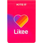 Блокнот Kite Likee LK22-224, 48 аркушів, клітинка