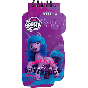 Блокнот на спіралі Kite My Little Pony LP22-465, 50 аркушів, нелінований, фото 1