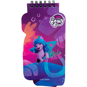 Блокнот на спіралі Kite My Little Pony LP22-465, 50 аркушів, нелінований, фото 4