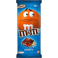 Шоколад молочный хрустящий M&M's CRISPY 150г Великобритания