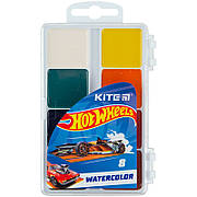 Фарби акварельні Kite Hot Wheels HW23-065, 8 кольорів