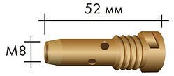 Вставка під накінечик M8/M16/52 мм для пальників ABIMIG A / AT 305 / 355 / 405