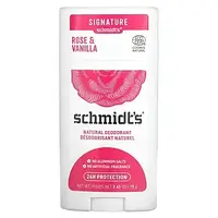 Schmidt's, Натуральный дезодорант, роза и ваниль, 75 г (2,65 унции) Киев