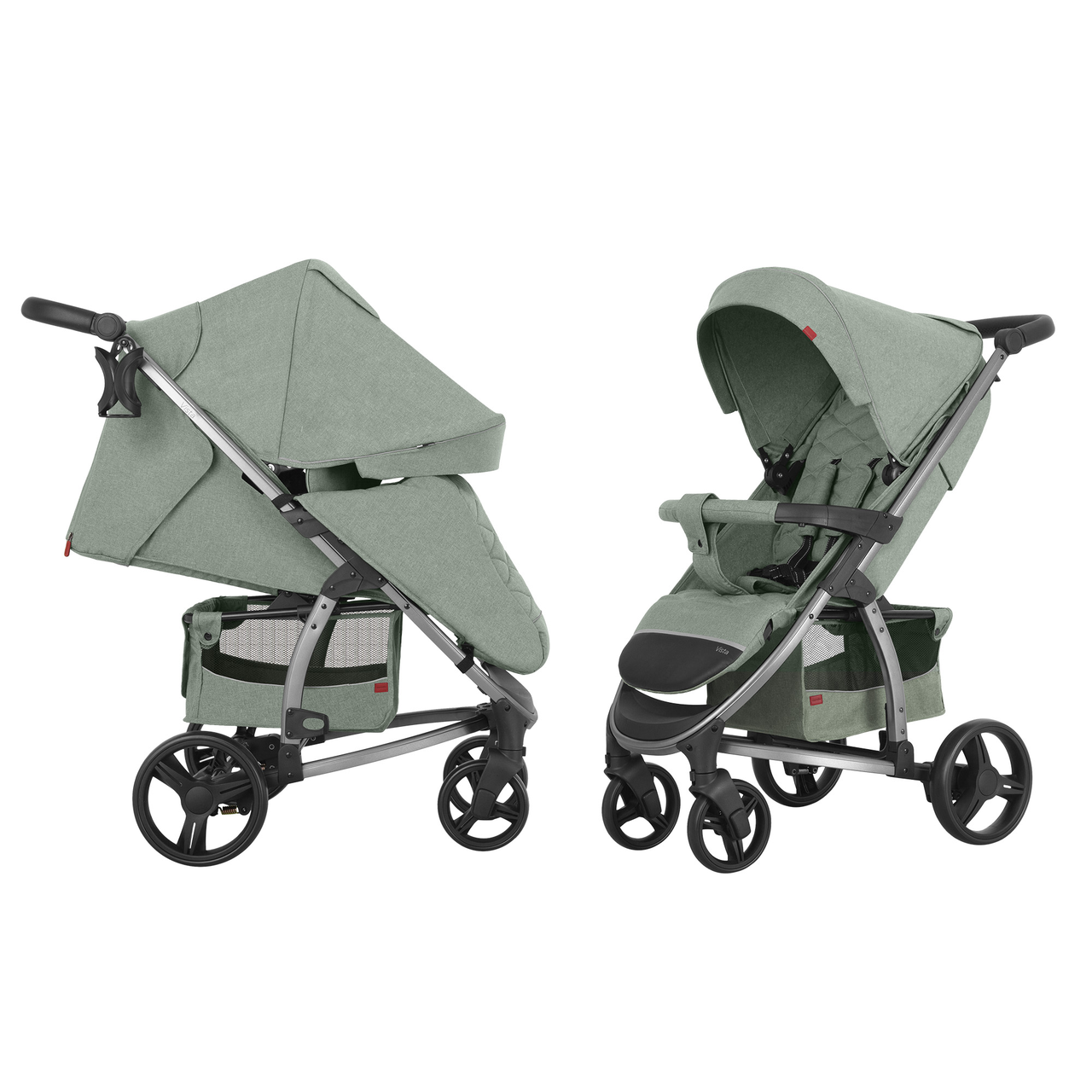 Коляска прогулянкова, візочок, Carrello Vista CRL-8505 Olive Green, оливкова, Карелло Віста, до22кг