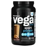 Vega, Sport, протеин премиального качества на растительной основе, арахисовая паста, 815 г (1 фунт 12 унций) в