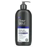 Dove, Men + Care, лосьон для рук и тела, для ухода за сухой кожей, свежесть, 400 мл (13,5 жидк. Унции) в