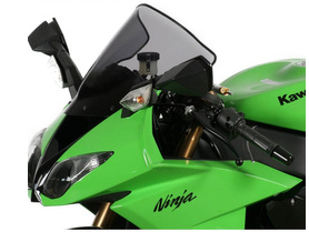 Вітрове скло MRA Racing "R" для мотоцикла Kawasaki ZX 10 R (08-10)/ ZX 6 R (09-18) прозоре