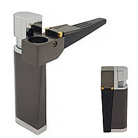 Зажигалка Трубка lighter wickie pipe 3в1 Dark grey