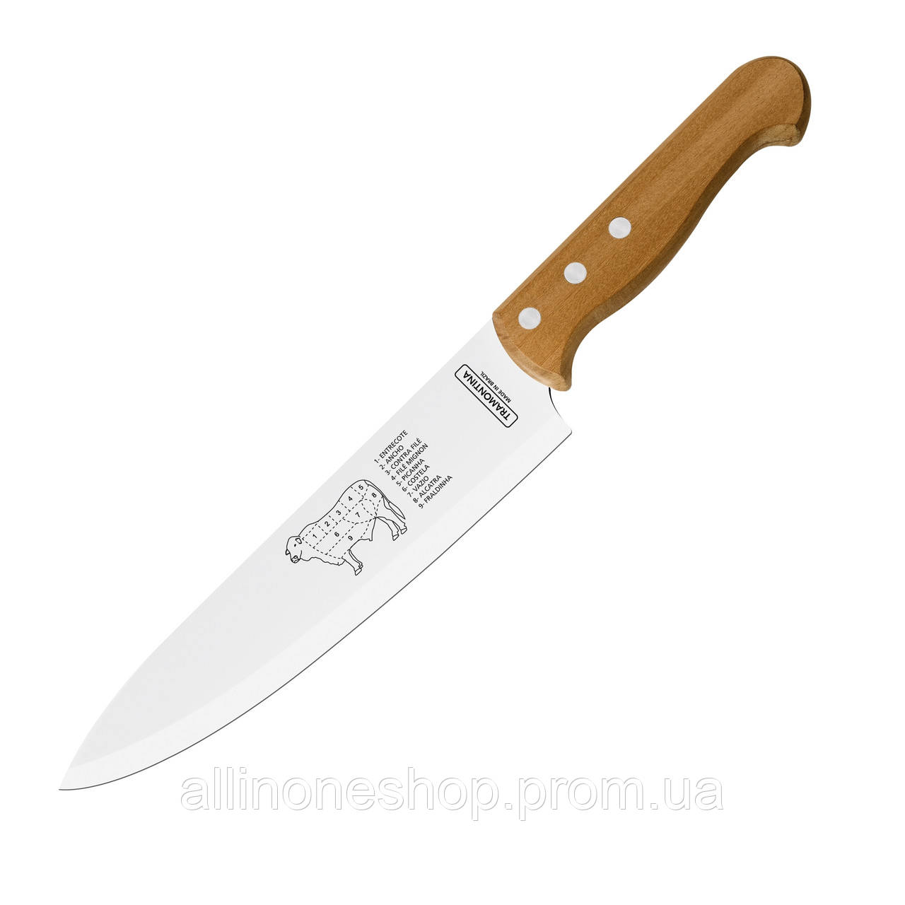 Нож для мяса TRAMONTINA Barbecue, 203 мм (6558012) AO, код: 5540274 - фото 1 - id-p1936887171