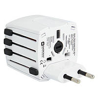 Адаптер Lifeventure European Travel Adaptor USB (1012-77132) AO, код: 7414308