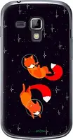 Чехол на Samsung Galaxy S Duos s7562 Лисички в космосе "4519u-84-63407"