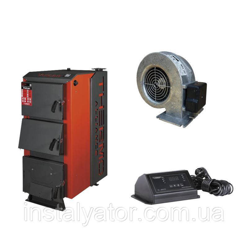 Thermo Alliance Vulcan V 3.0 Котел твердопаливний сталевий SF 20 + Вентилятор котла до 40 кВт, "M Plus M" +, фото 1
