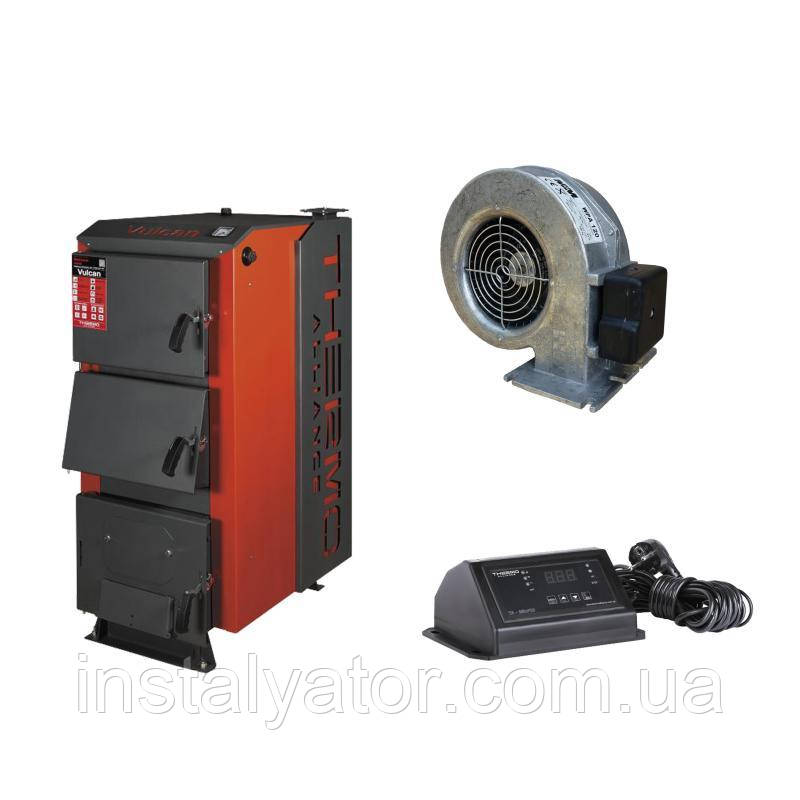 Thermo Alliance Vulcan V 3.0 Котел твердопаливний сталевий SF 27 + Вентилятор котла до 40 кВт, "M Plus M" +, фото 1