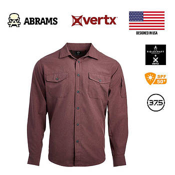 Сорочка Vertx + Fieldcraft LS Recce Technical Shirt | Warm Wine