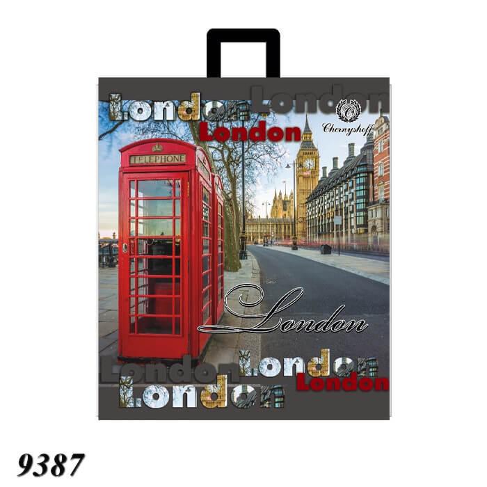 Пакет ПластикПак Лондон 40х45 см (25шт), фото 1