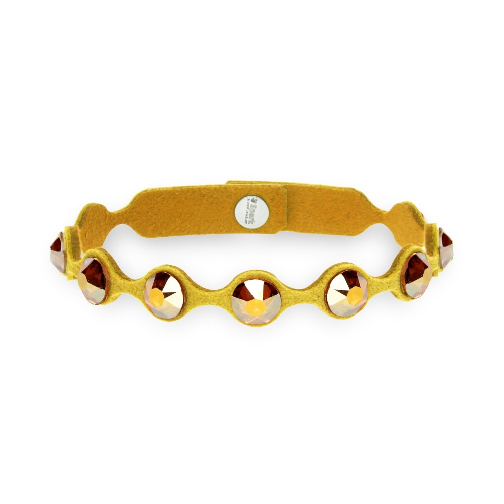Замшевий браслет Spark Dotty Tennis зі Swarovski (BZDOT1YMS)