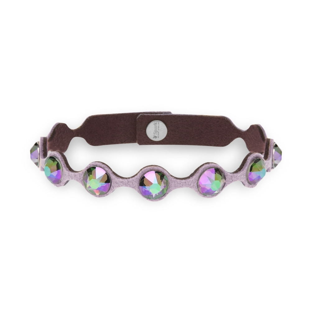 Замшевий браслет Spark Dotty Tennis зі Swarovski (BZDOT1PLPS)