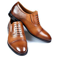Чоловічі туфлі оксфорди Бартон II TANNER 46 Коричневі CM, код: 2632070
