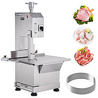 VEVOR Commercial Meat Bone Slicer 2200 W 1000 kg/h Bone Slicer Frozen Meat Bone Slicer 0-180 mm