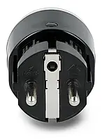 Беспроводной подключаемый модуль Shelly Plus Plug S для включения через WiFi, 2500 Вт, черный
