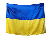 Прапор України (без штока) 140см*90см атласний ТМ TARASOV "Kg"