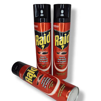 Дихлофос Рейд Raid від тарганів і мурах 300 мл